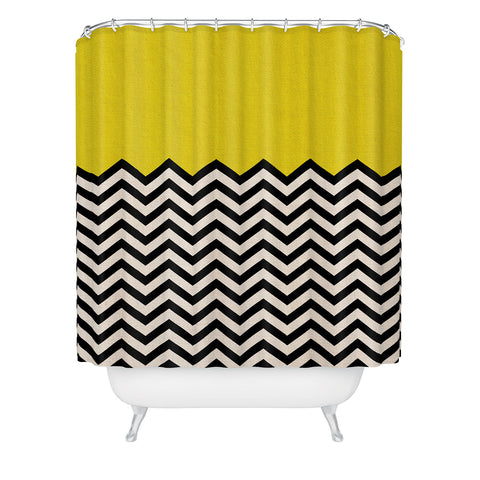 Bianca Green Follow The Sun Shower Curtain