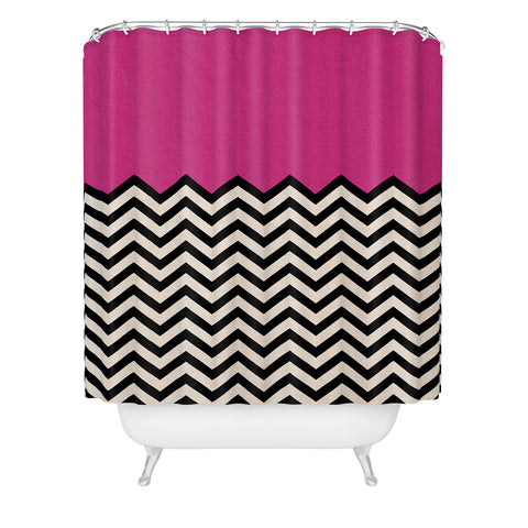 Bianca Green Follow Your Heart Shower Curtain