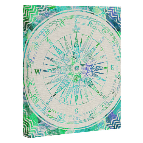 Bianca Green Follow Your Own Path Mint Art Canvas