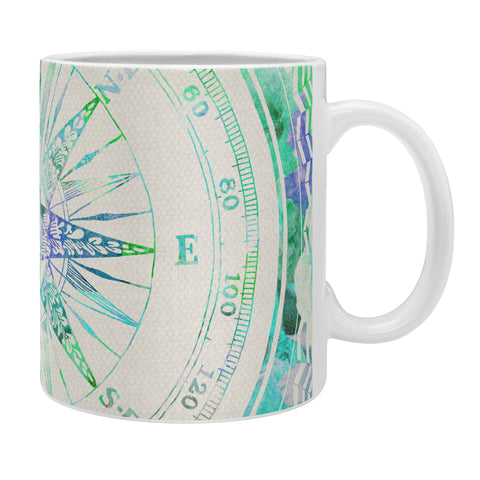 Bianca Green Follow Your Own Path Mint Coffee Mug