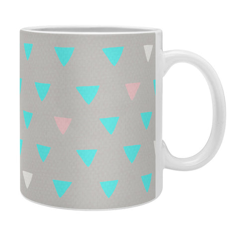 Bianca Green Geometric Confetti Party Coffee Mug