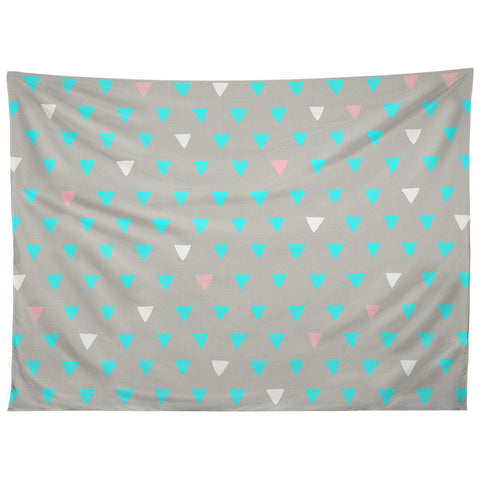 Bianca Green Geometric Confetti Party Tapestry