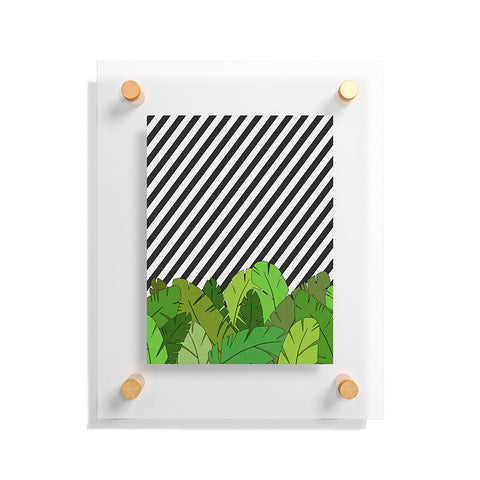 Bianca Green GREEN DIRECTION TAKE A RIGHT Floating Acrylic Print