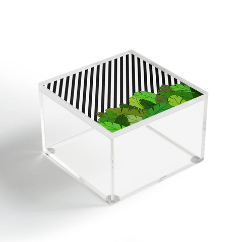Bianca Green GREEN DIRECTION TAKE A RIGHT Acrylic Box