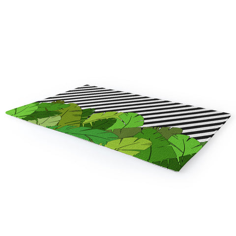 Bianca Green GREEN DIRECTION TAKE A RIGHT Area Rug