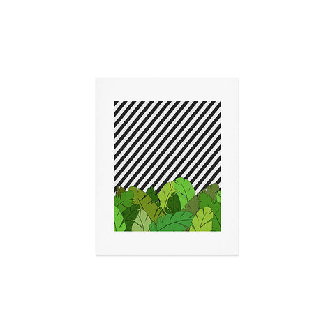 Bianca Green GREEN DIRECTION TAKE A RIGHT Art Print