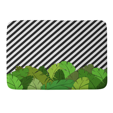 Bianca Green GREEN DIRECTION TAKE A RIGHT Memory Foam Bath Mat