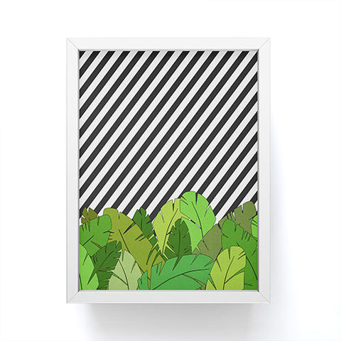 Bianca Green GREEN DIRECTION TAKE A RIGHT Framed Mini Art Print
