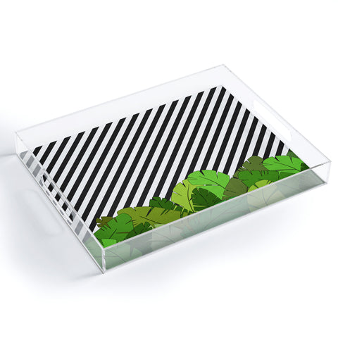 Bianca Green GREEN DIRECTION TAKE A RIGHT Acrylic Tray