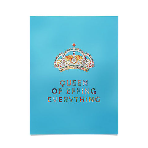 Bianca Green Her Daily Motivation Blue Poster