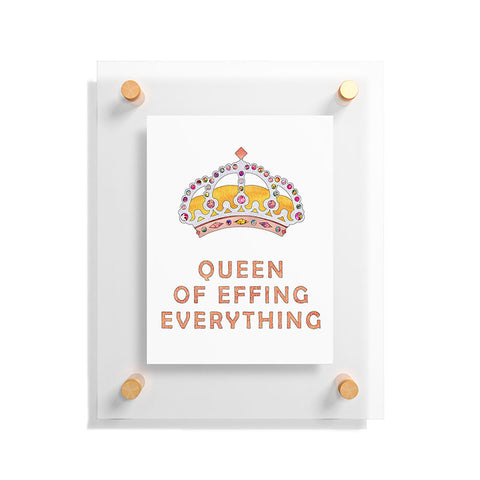 Bianca Green Her Daily Motivation Copper Floating Acrylic Print