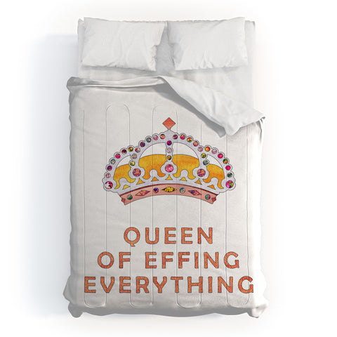 Bianca Green Her Daily Motivation Copper Comforter