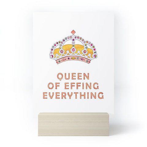 Bianca Green Her Daily Motivation Copper Mini Art Print