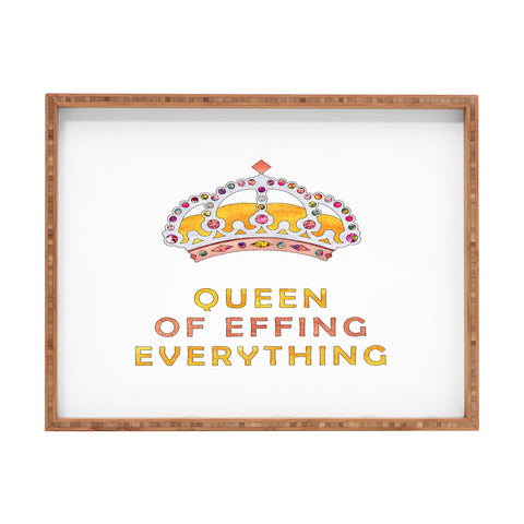 Bianca Green Her Daily Motivation Gold And Copper Rectangular Tray