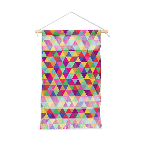 Bianca Green In Love With Triangles Wall Hanging Portrait