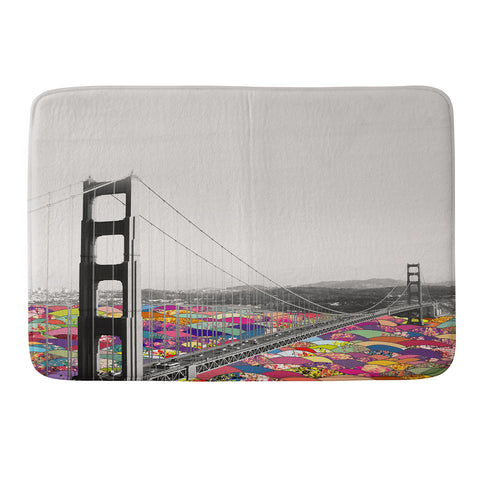 Bianca Green Its In The Water Memory Foam Bath Mat