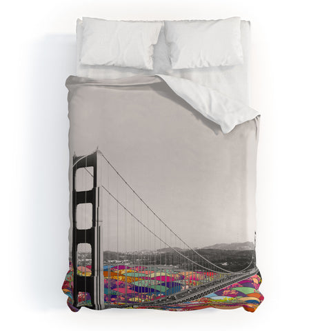 Bianca Green Its In The Water Duvet Cover