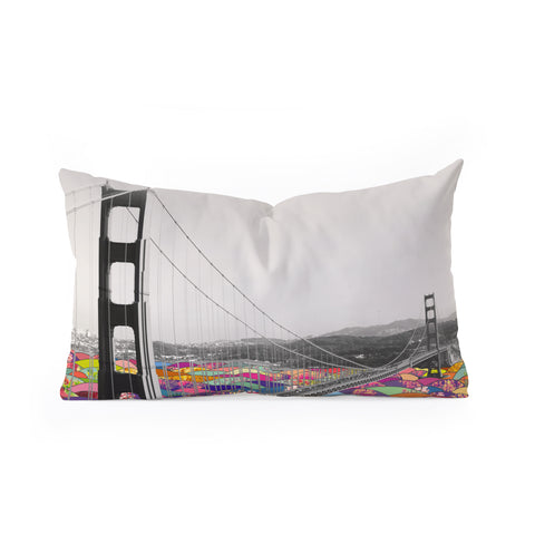 Bianca Green Its In The Water Oblong Throw Pillow