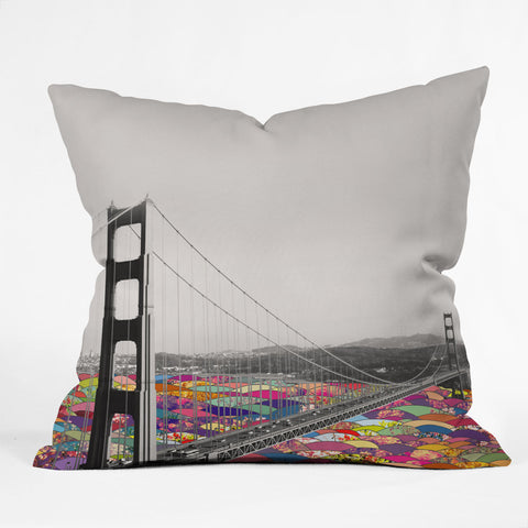 Bianca Green Its In The Water Outdoor Throw Pillow