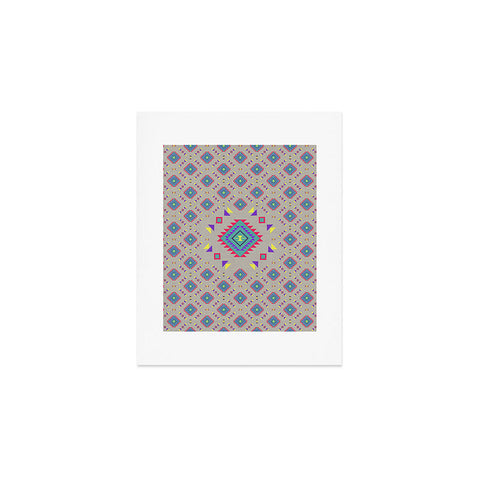 Bianca Green La Joya Light Grey Art Print