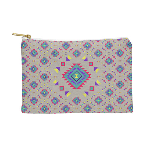 Bianca Green La Joya Light Grey Pouch