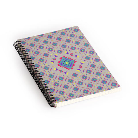Bianca Green La Joya Light Grey Spiral Notebook