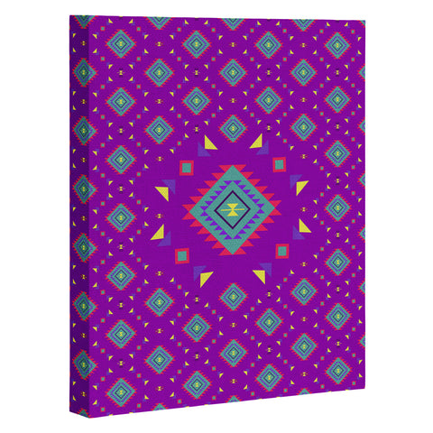 Bianca Green La Joya Lilac Art Canvas