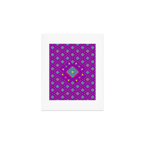 Bianca Green La Joya Lilac Art Print