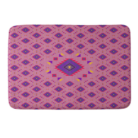 Bianca Green La Joya Rose Memory Foam Bath Mat