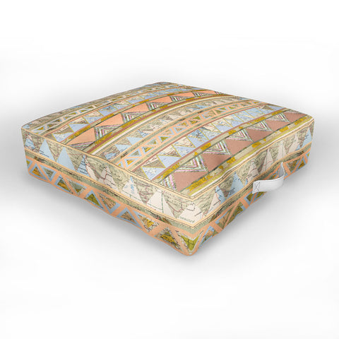 Bianca Green Lost 1 Outdoor Floor Cushion