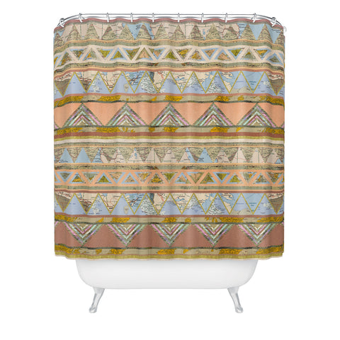 Bianca Green Lost 1 Shower Curtain