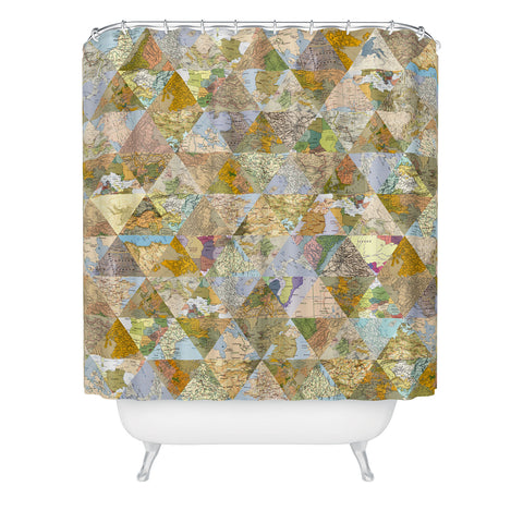 Bianca Green Lost And Found Shower Curtain