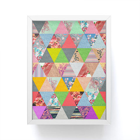 Bianca Green Lost In Pyramid Framed Mini Art Print