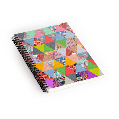 Bianca Green Lost In Pyramid Spiral Notebook