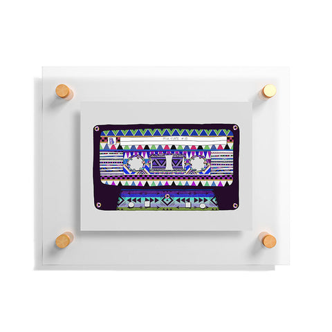 Bianca Green Mix Tape No 10 Floating Acrylic Print