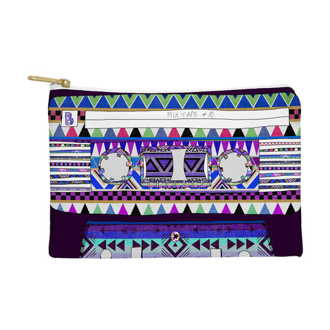 Bianca Green Mix Tape No 10 Pouch