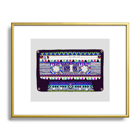 Bianca Green Mix Tape No 10 Metal Framed Art Print