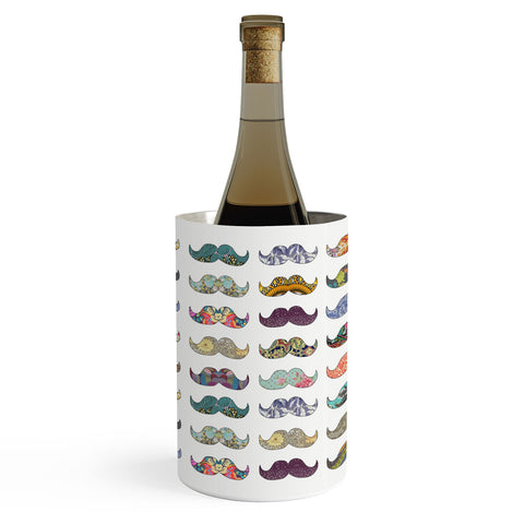 Bianca Green Mustache Mania Wine Chiller