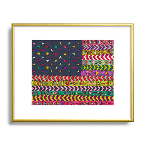 Bianca Green My USA Metal Framed Art Print