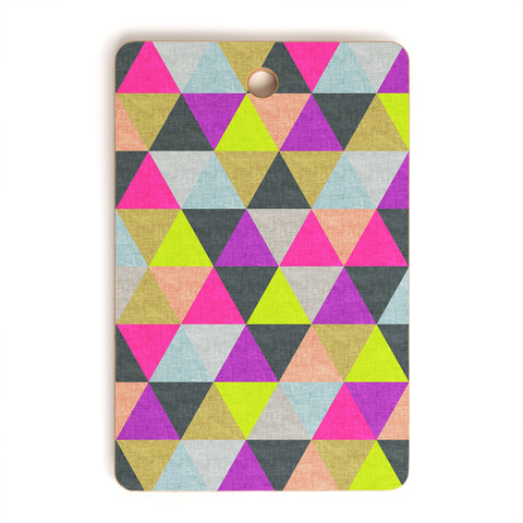 Bianca Green Ocean Of Pyramid Cutting Board Rectangle
