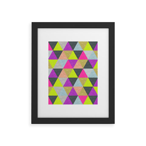 Bianca Green Ocean Of Pyramid Framed Art Print