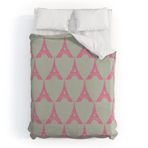 Bianca Green Oui Oui Duvet Cover