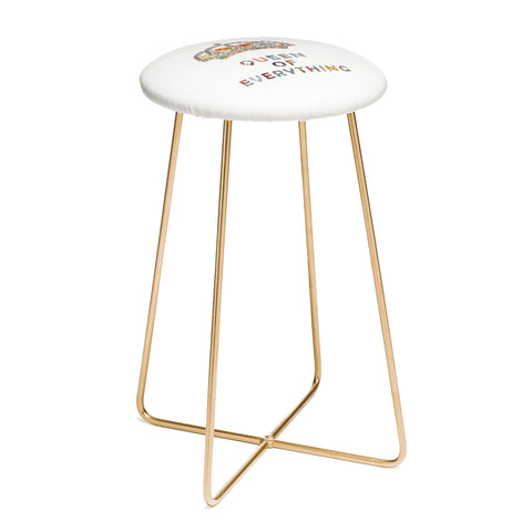 Bianca Green Queen Of Everything Counter Stool