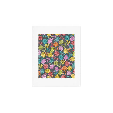 Bianca Green Roses Red Art Print