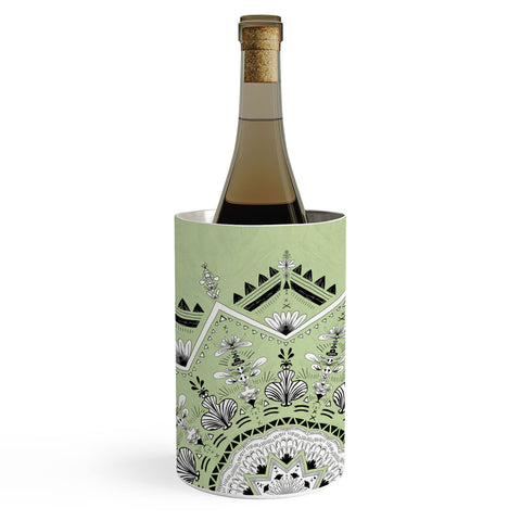 Bianca Green Star Mandala Green Wine Chiller