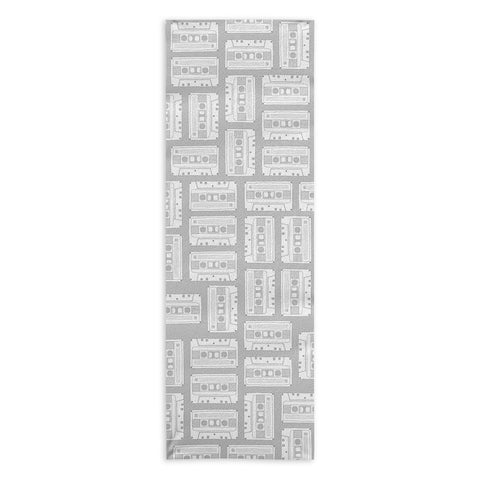 Bianca Green Tape It Grey Yoga Towel