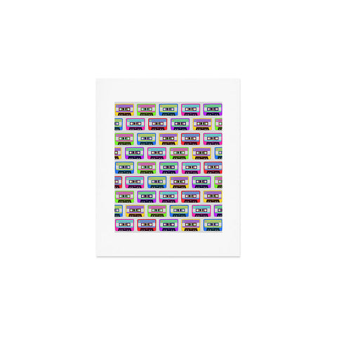 Bianca Green Tape It Rainbow Art Print