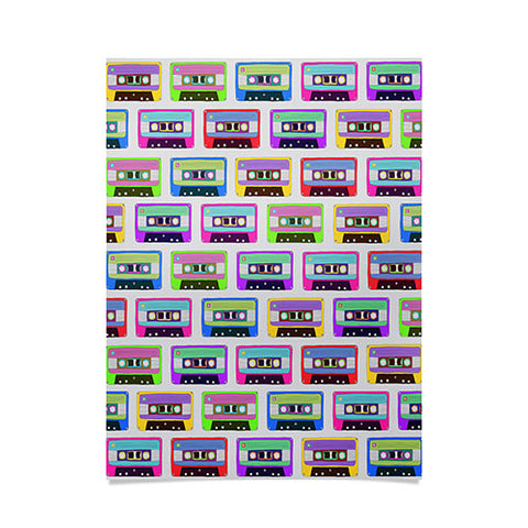 Bianca Green Tape It Rainbow Poster