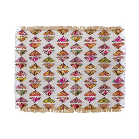 Bianca Green These Diamonds Are Forever Throw Blanket