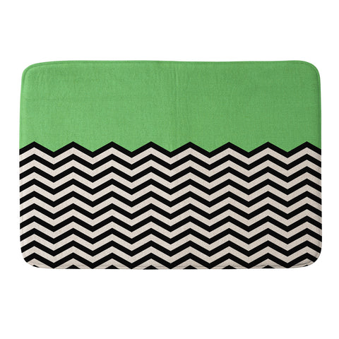 Bianca Green This Way Memory Foam Bath Mat